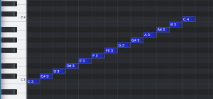 半音階（クロマチックスケール）