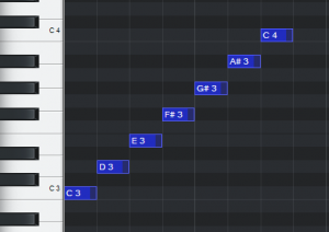 全音階（ホールトーンスケール）