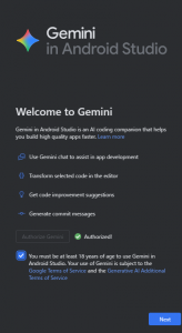 Gemini in Android Studio