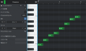 Cメジャースケール