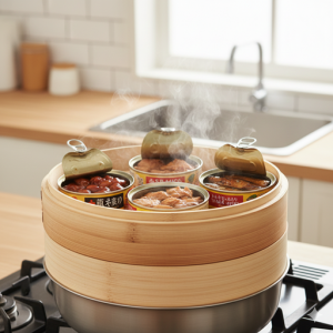 缶詰まるごと蒸し