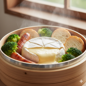 丸ごとカマンベールフォンデュ