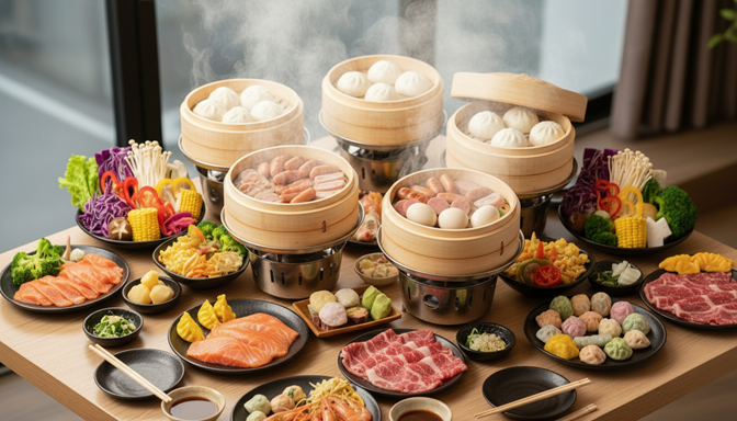 ♨せいろ蒸しで何蒸す? 1 せいろ蒸し