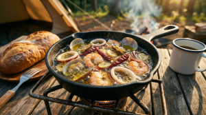 魚介のアヒージョ