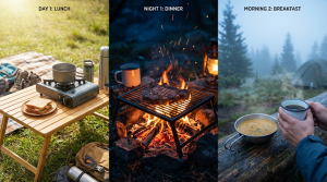 タイムラインに基づく食事機能の変化