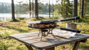 片付け不要の挟み焼き
