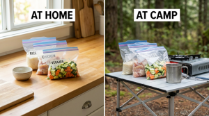 自宅プレパレーションによる現地作業の削減イメージ