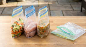 厚手フリーザーバッグ