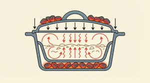 圧力効果と全方位加熱のメカニズム