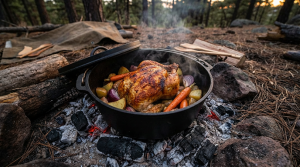 丸鶏のロースト