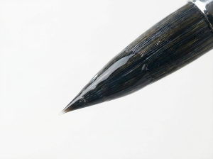 クリアジェルを馴染ませる