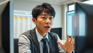 日付が数字になって驚く経理担当者