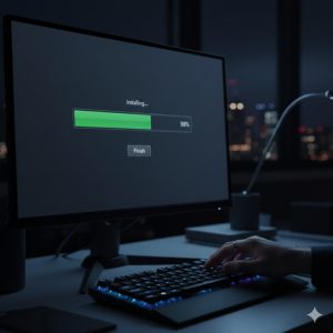 パソコンにソフトを導入