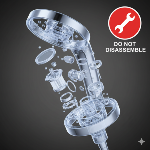 分解禁止のマークと内部構造