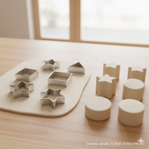 平面を描いて、厚みをつける