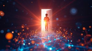 未来へ続く明るい道