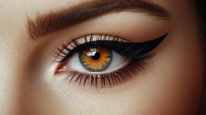 瞳の形すら変えるアイメイク