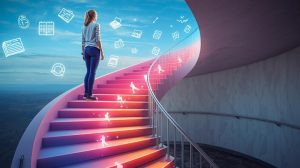 積み上げた10のステップ