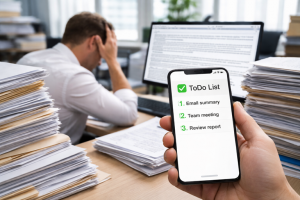 要約・議事録:長文ニュースや議事録を「3行のToDoリスト」にする 2 要約・議事録