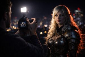 闇の中の導きの光