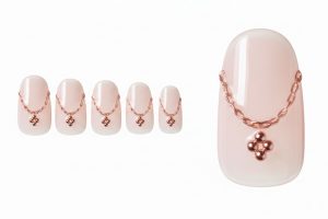 06-03_ローズゴールド・ネックレス (Rose Gold Necklace)