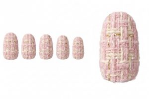 10-03_ベビーピンク・コットン・ツイード (Baby Pink Cotton Tweed)