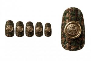 10-10_ヴィンテージ・ツイード・ボタン (Vintage Tweed Button)