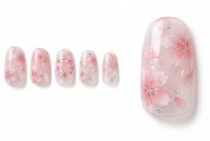 11-01_桜の水彩ドロップ (Watercolor Sakura Drops)