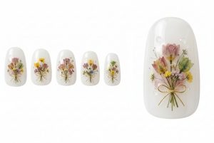 11-24_チューリップの押し花ブーケ (Tulip Pressed Flower)