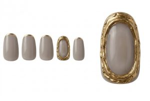 ブライダル・ウェディング30選!一生に一度の輝きを指先に纏うネイルカタログ 5 13-15_アンティーク・ミラー・オーバル (Antique Mirror Oval)