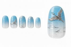 14-08_蒼天・鶴・シルバー (Azure Crane Silver)