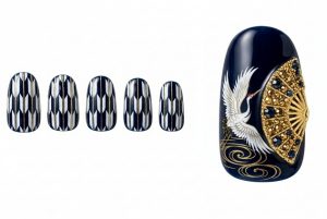 14-24_鉄紺（てつこん）・矢絣（やがすり） (Iron Navy Yagasuri)