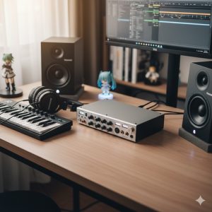 DTM周辺機材の選び方は?ボカロ制作を快適にするケーブル接続ガイド 2 DTM制作に必要な周辺機材