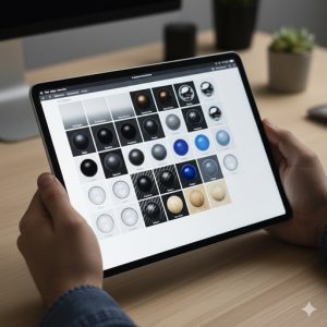 FreeCAD 1.0.2のマテリアル設定エディタ