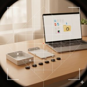 カメラの三分割法を意識した魅力的な商品撮影