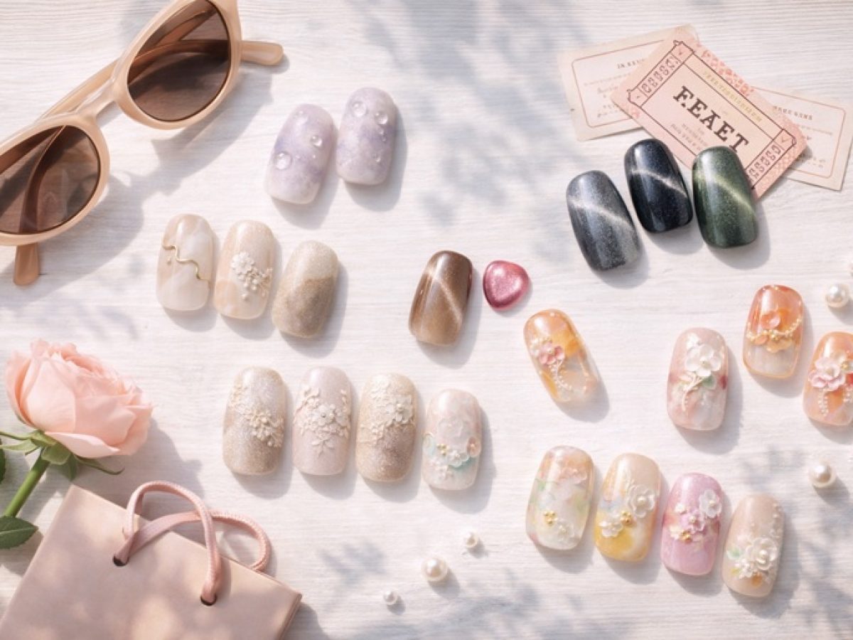 ニュアンスネイル30選！ネイルチップでお洒落を楽しむ淡色デザインカタログ