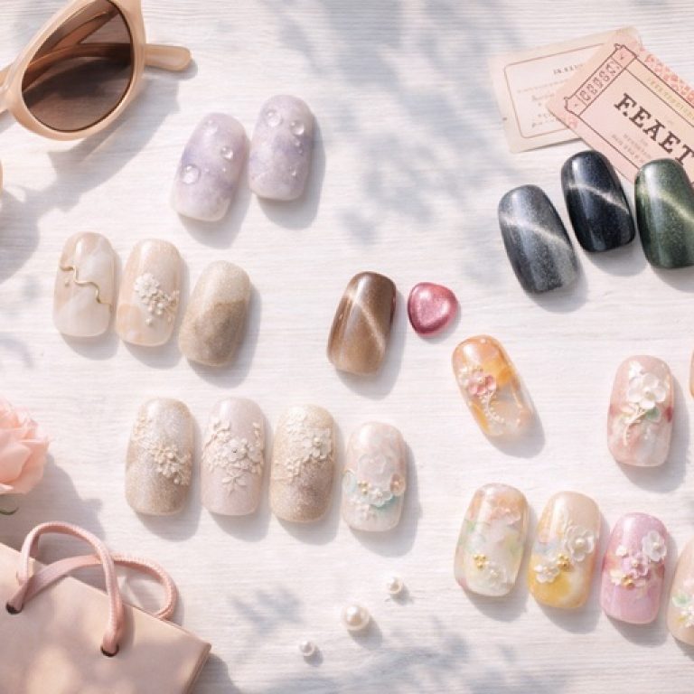 ニュアンスネイル30選！ネイルチップでお洒落を楽しむ淡色デザインカタログ