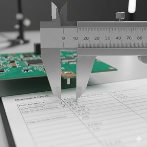 基板の穴位置採寸