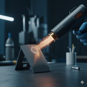 熱の力で樹脂本来の色を呼び戻す