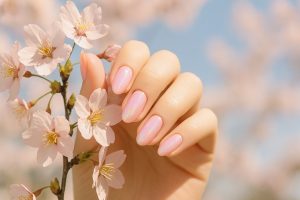 自然光を味方につける春のネイルイメージ