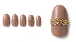 16-11_薬指のリングネイル (Ring Nail Art on Ring Finger)