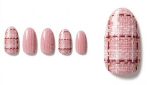 好きな人を振り向かせる勝負デート30選!あざと可愛い指先 4 17-14_甘いツイードの魔法 (Sweet Pink Tweed)