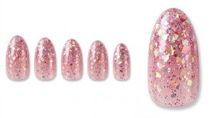 好きな人を振り向かせる勝負デート30選!あざと可愛い指先 10 17-20_乱切りホロの桜吹雪 (Holographic Cherry Blossom Blizzard)