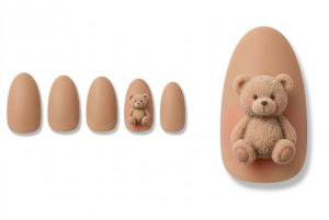 17-25_薬指のクマちゃん (Teddy Bear on Ring Finger)