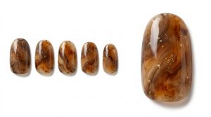 19-01_アールグレイ・アンバー大理石 (Earl Grey Amber Marble)