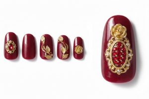 推しに愛を捧げる!ライブ・イベント参戦30選!概念ネイル集 1 21-21_薔薇の聖域・ロイヤル・レッド (Sanctuary Rose Royal Red)