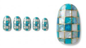 ナイトプール・海で主役を奪う夏休み30選!水着映えデザイン 3 23-13_オーシャン・モザイク・タイル (Ocean Mosaic Tile)