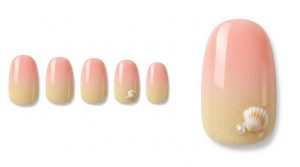 ナイトプール・海で主役を奪う夏休み30選!水着映えデザイン 5 23-15_ピーチ・ビーチ・グラデーション (Peachy Beach Gradient)