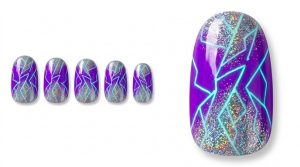 ナイトプール・海で主役を奪う夏休み30選!水着映えデザイン 6 23-16_エレクトリック・パープル・ナイト (Electric Purple Night)