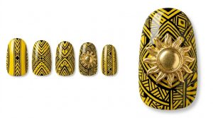 ナイトプール・海で主役を奪う夏休み30選!水着映えデザイン 8 23-18_トライバル・サン・イエロー (Tribal Sun Yellow)